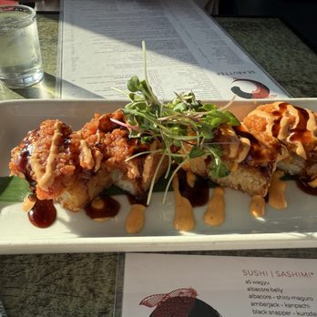 Seabutter - Laguna Beach - Spicy Tuna Crispy Rice and Spicy Salmon Crispy Rice - Japanese Near Me - Laguna Beach, California Seabutter - Laguna Beach - Spicy Tuna Crispy Rice and Spicy Salmon Crispy Rice - Japanese Near Me - Laguna Beach, California
