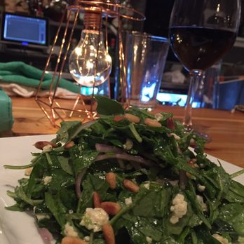 Whiskey Prime - Baby Arugula + Pine Nut-red onion lemon vinaigrette (w/ added blue cheese crumbles) $9 - Steakhouses Near Me - Pass Christian, Mississippi Whiskey Prime - Baby Arugula + Pine Nut-red onion lemon vinaigrette (w/ added blue cheese crumbles) $9 - Steakhouses Near Me - Pass Christian, Mississippi