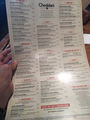 Menu photo 4 Cheddar's Scratch Kitchen Morgantown, WV