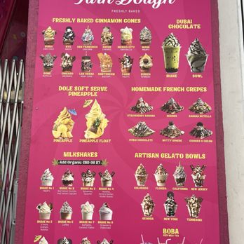 Turn Dough - Menu - Bubble Tea Near Me - Santa Monica, California Turn Dough - Menu - Bubble Tea Near Me - Santa Monica, California
