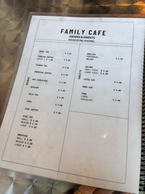 Menu photo 1 Family Cafe Beaverton, OR