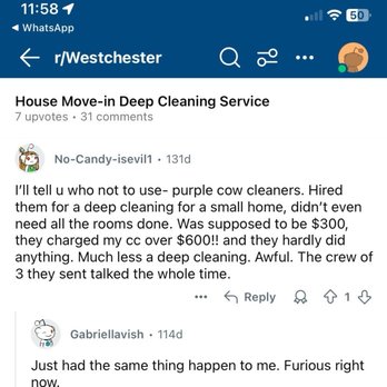 Purple Cow Cleaners - Home Cleaning Near Me