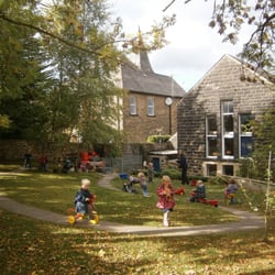 Ilkley Pre-school Playgroup - Large enclosed garden.