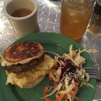Sauce And Bread Kitchen - Maple sausage sammich - Breakfast & Brunch Near Me - Chicago, Illinois