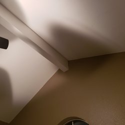 Water repair job after fixing drywall and painting