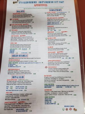 Menu photo 6 Herraduras Mexican Fire & Grill Lufkin, TX