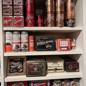 Williams-Sonoma - shelves of various types of coffee - Specialty Food Near Me - Costa Mesa, California Williams-Sonoma - shelves of various types of coffee - Specialty Food Near Me - Costa Mesa, California