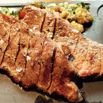 Isono Eatery and Bar - Juicy pork shoulder. Cooked medium rare - Mediterranean Near Me - Hong Kong, HK