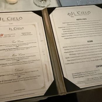 Il Cielo - Italian Near Me - Beverly Hills, California
