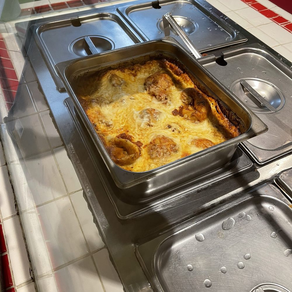 Paisano's Italian Kitchen - A pan of Lasagna. That cheesy top spoke to me. - Italian Near Me - Rogue River, Oregon Paisano's Italian Kitchen - A pan of Lasagna. That cheesy top spoke to me. - Italian Near Me - Rogue River, Oregon
