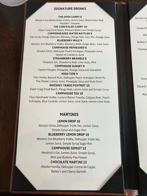 Menu photo 5 The Camphouse Diamondhead, MS