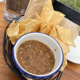 Chips and salsa $5 Chips and salsa $5