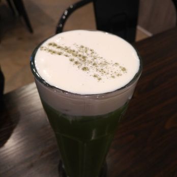Even Life - Matcha milk lid - sprinkled with matcha - Taiwanese Near Me - Rowland Heights, California Even Life - Matcha milk lid - sprinkled with matcha - Taiwanese Near Me - Rowland Heights, California
