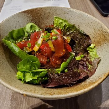 Basalt - Chef's Choice Poke (ahi, avocado, tobiko, ogo) - New American Near Me - Honolulu, Hawaii