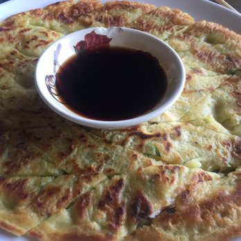 Umami Sushi - The seafood pancake with ponzu sauce - Seafood Near Me - Bardstown, Kentucky