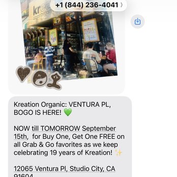 Kreation Organic - Juice Bars & Smoothies Near Me - Sherman Oaks, California