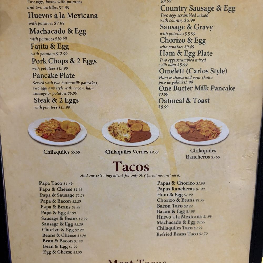 Menu Menu