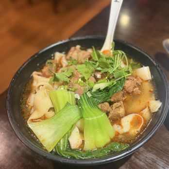 Asian Kitchen - H9: 排骨刀削面 / Spared Rib Shaved Noodles (Has Bones) - Chinese Near Me - Durham, North Carolina Asian Kitchen - H9: 排骨刀削面 / Spared Rib Shaved Noodles (Has Bones) - Chinese Near Me - Durham, North Carolina
