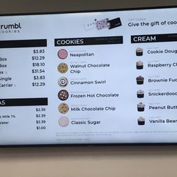 Crumbl Menu Crumbl Menu