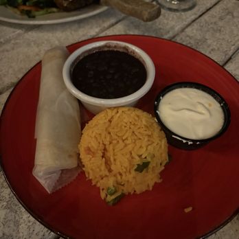 Bayside Cantina - Sides for fajitas (black beans, rice, sour cream, tortillas) - Mexican Near Me - Baltimore, Maryland