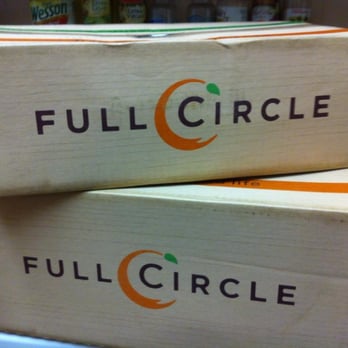 Full Circle - two boxes stacked on top of each other - Food Delivery Services Near Me