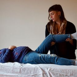 Harvest Moon Birth and Bodywork Services - Gentle craniosacral treatment for round ligament pain in pregnancy
