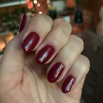 The One Nail Bar - Second visit - very poorly done. Not properly filed and shaped, uneven polish, uneven edges. - Nail Salons Near Me - Silver Spring, Maryland
