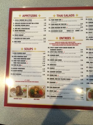 Menu photo 3 Thai & Chinese Food Lancaster, CA Menu photo 3 Thai & Chinese Food Lancaster, CA