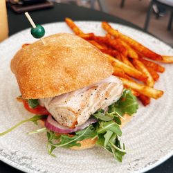 Tangerine - Grilled Mahi-Mahi Sandwich