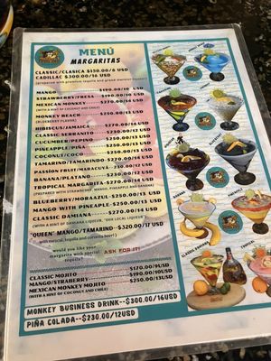 Menu photo 1 Monkey Business Bar Cabo San Lucas, BCS