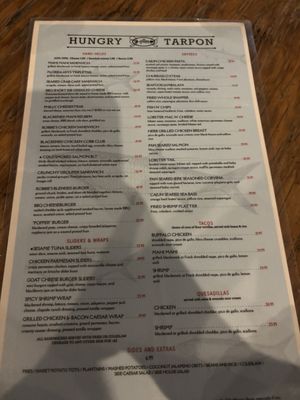 Menu photo 6 Hungry Tarpon Restaurant Islamorada, FL