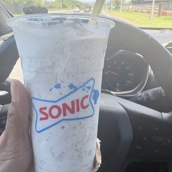 Sonic - Oreo Cookie Blast- Medium size - Burgers Near Me - Kapolei, Hawaii Sonic - Oreo Cookie Blast- Medium size - Burgers Near Me - Kapolei, Hawaii