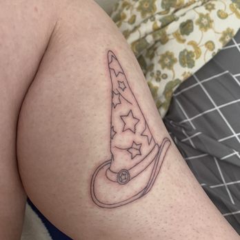 Avalon Tattoo II - A western wizard hat tattoo - Tattoo Near Me - San Diego, California Avalon Tattoo II - A western wizard hat tattoo - Tattoo Near Me - San Diego, California