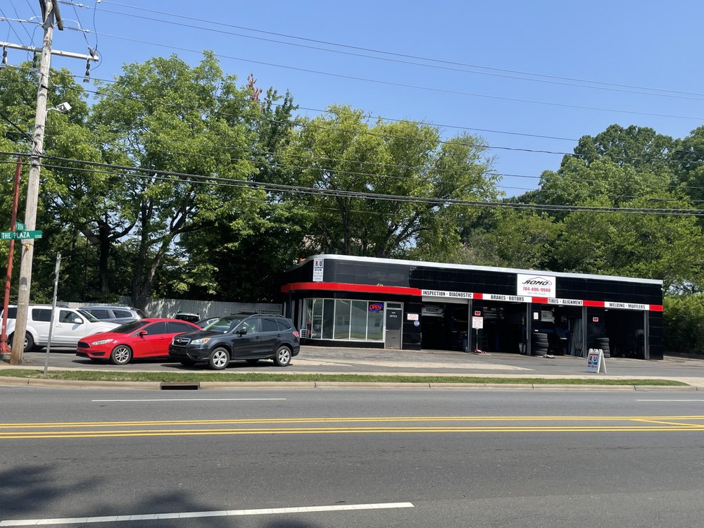 ROMO AUTO CARE AND MUFFLER 3201 The Plz, Charlotte, North Carolina