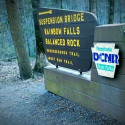Trough Creek State Park - Trough Creek State Park Sign.