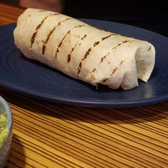 Mexicali Blue - Mexican Restaurant & Happy Hour - Dont let the grill Mark's fool you on this lonely burrito. Inside is cold containing unmelted cheese. Fail... - Mexican Near Me - Wappingers Falls, New York