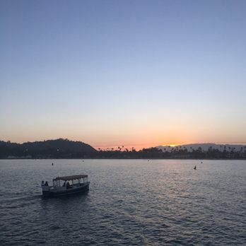 Stearns Wharf - Sunset June 2019 - Local Flavor Near Me - Santa Barbara, California