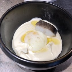 Misura - Coliflower with cod and 62°C egg