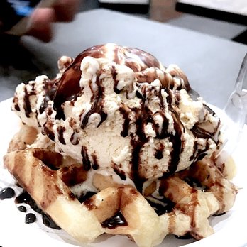 Waffallonia - speculoos ice cream waffle - Desserts Near Me - Pittsburgh, Pennsylvania