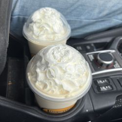 McDonald's - Two large Vanilla Shake's