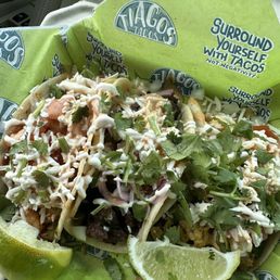 Taco trio $12.50 (Steak/shrimp/chicken)