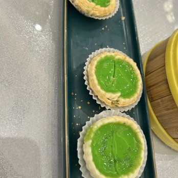 HL Peninsula - 5004. Pandan Flavor Custard Tart - Dim Sum Near Me - Castro Valley, California HL Peninsula - 5004. Pandan Flavor Custard Tart - Dim Sum Near Me - Castro Valley, California