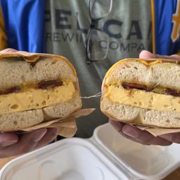 Jalapeno Bagel Sandwich