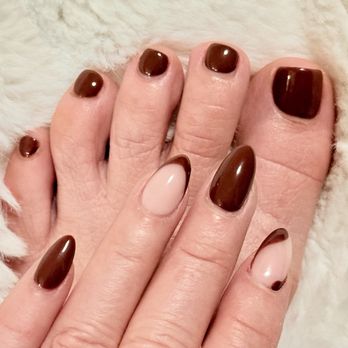 Mandara Nail Spa - #56 Raisin Red ( brand Trendy) by Sue (Thu Ba) & Tony. - Nail Salons Near Me - Dublin, California Mandara Nail Spa - #56 Raisin Red ( brand Trendy) by Sue (Thu Ba) & Tony. - Nail Salons Near Me - Dublin, California