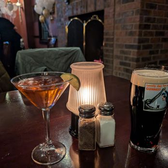 Erin's Snug Irish Pub - Raspberry cosmopolitan and Guinness - Irish Near Me - Madison, Wisconsin