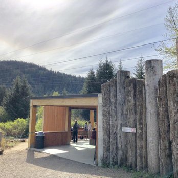 Icy Strait Point - Zip Zone where you sign a waiver before the bus ride up. - Travel Services Near Me - Hoonah, Alaska