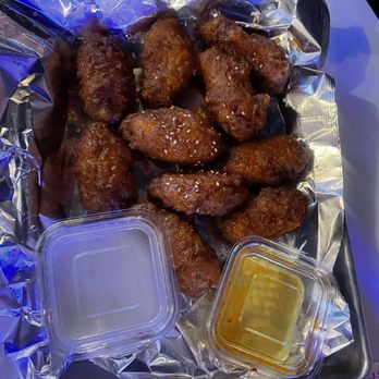 Chon Dak - Soy garlic wings - Bars Near Me - Gardena, California Chon Dak - Soy garlic wings - Bars Near Me - Gardena, California