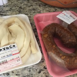 Plaza Jalisco - Fresh Oaxacan cheese and chorizo!