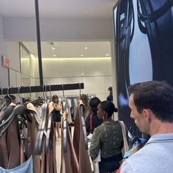 Zara - Why is it always a line at Zara? I went to return something today...system down, then there's one dressing room open. Always something!