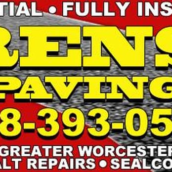 Sorensen - a sign for sorensen paving - General Contractors Near Me - Holden, Massachusetts Sorensen - a sign for sorensen paving - General Contractors Near Me - Holden, Massachusetts